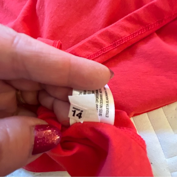 NWT Universal Thread orange poinsettia tee Size XXL - Picture 6 of 10